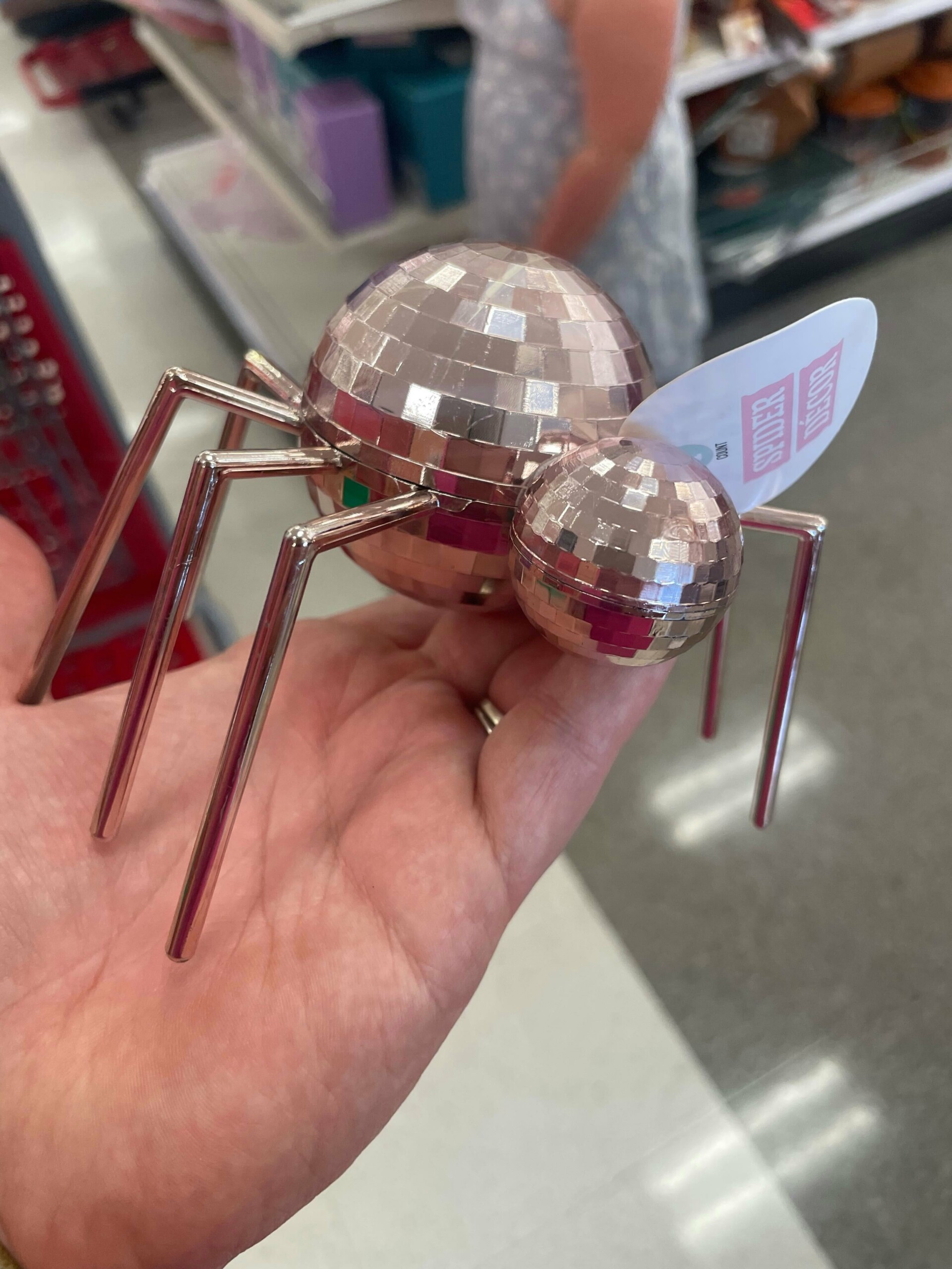 The Disco Ball Spiders In Target